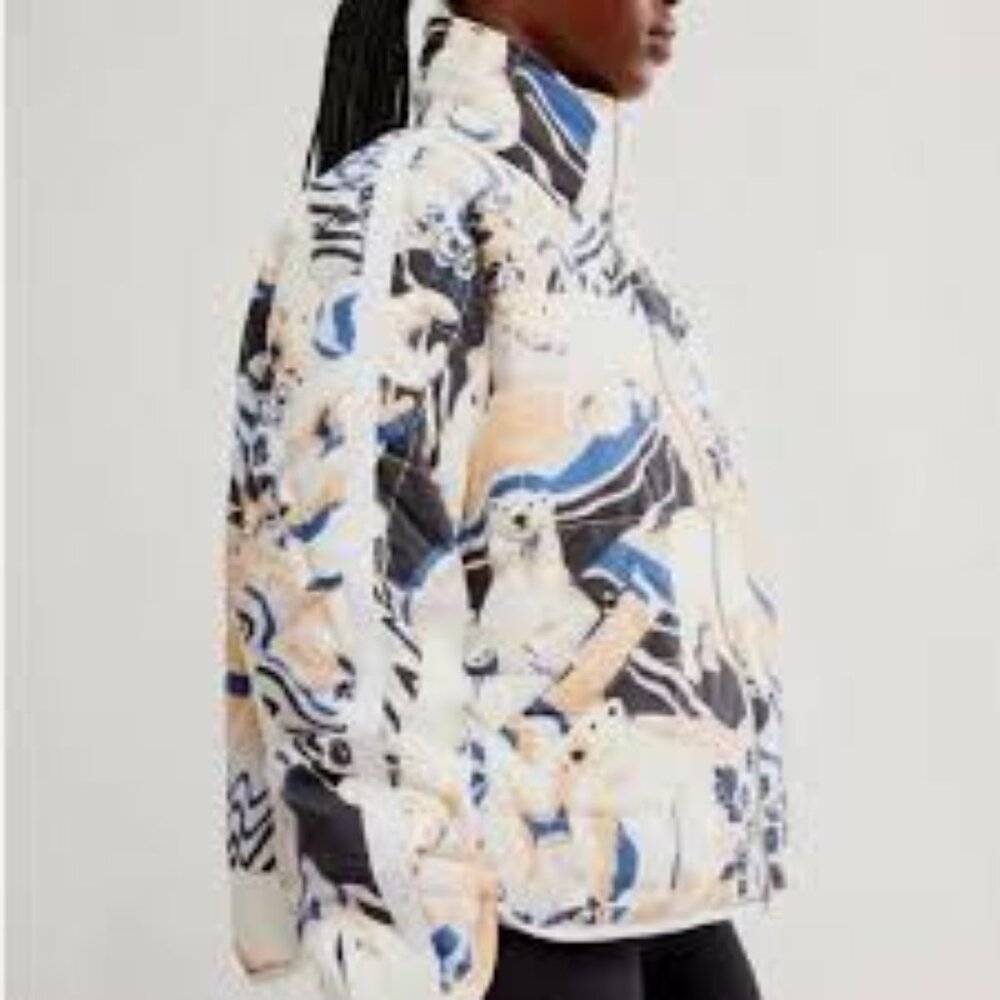 NWT: Free People Pippa Packable Polar Bear Jacket - Picture 5 of 11